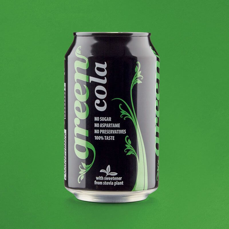 Купить Green Cola (Грин Кола) 330 мл Недорого В Интернет-Магазине